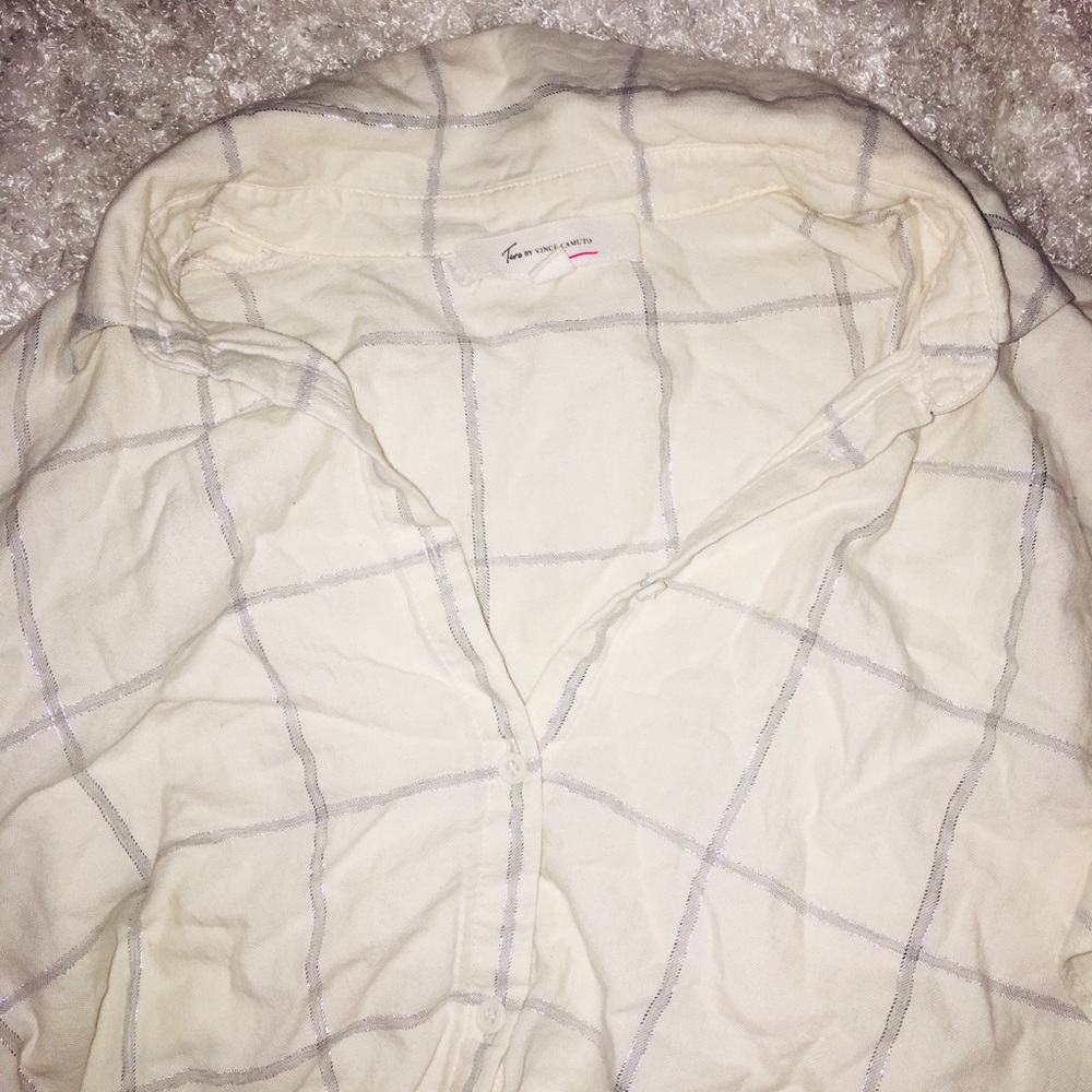 Two by Vince Camuto ultra soft button up